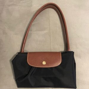 Longchamp Le Pliage black large Tote